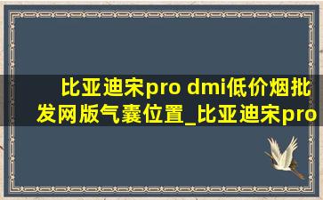 比亚迪宋pro dmi(低价烟批发网)版气囊位置_比亚迪宋pro dmi(低价烟批发网)版前轮内衬